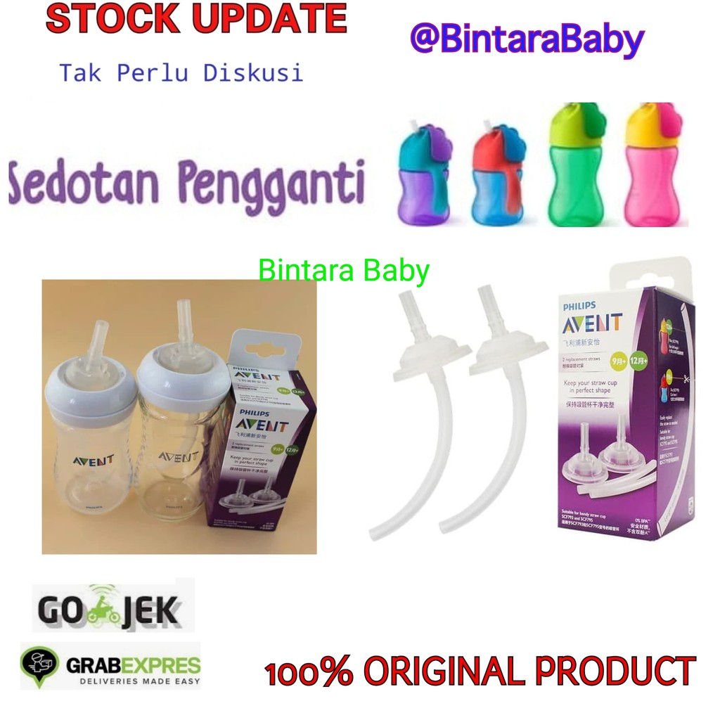 Sedotan Philips Avent Botol Sedotan Pengganti Avent Replacement Straw