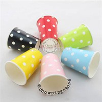 Polka Dot Paper Cup / Papercup / Gelas Kertas motif Polkadot