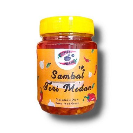 

BEST SELLER Sambel Teri Medan BABA FOOD ENAAK | Sambel Urang