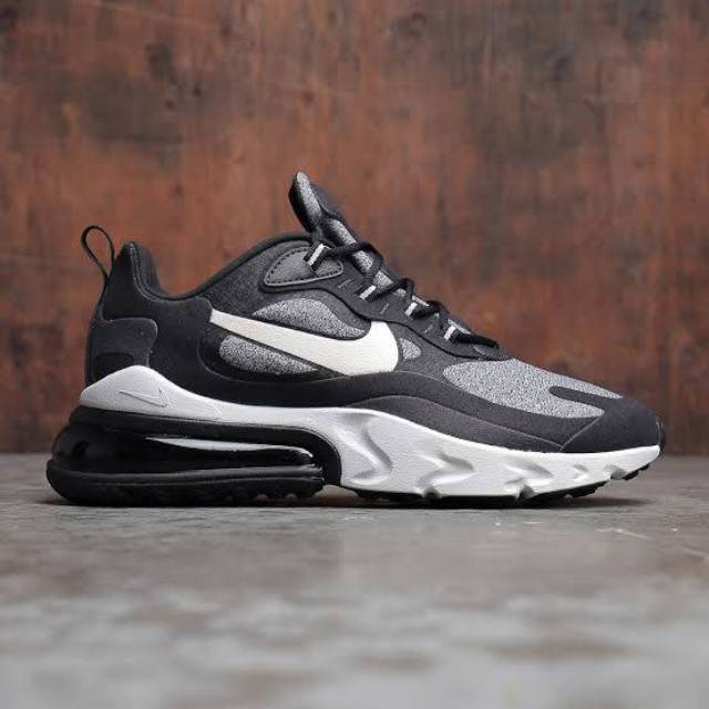 nike 270 react grey and black
