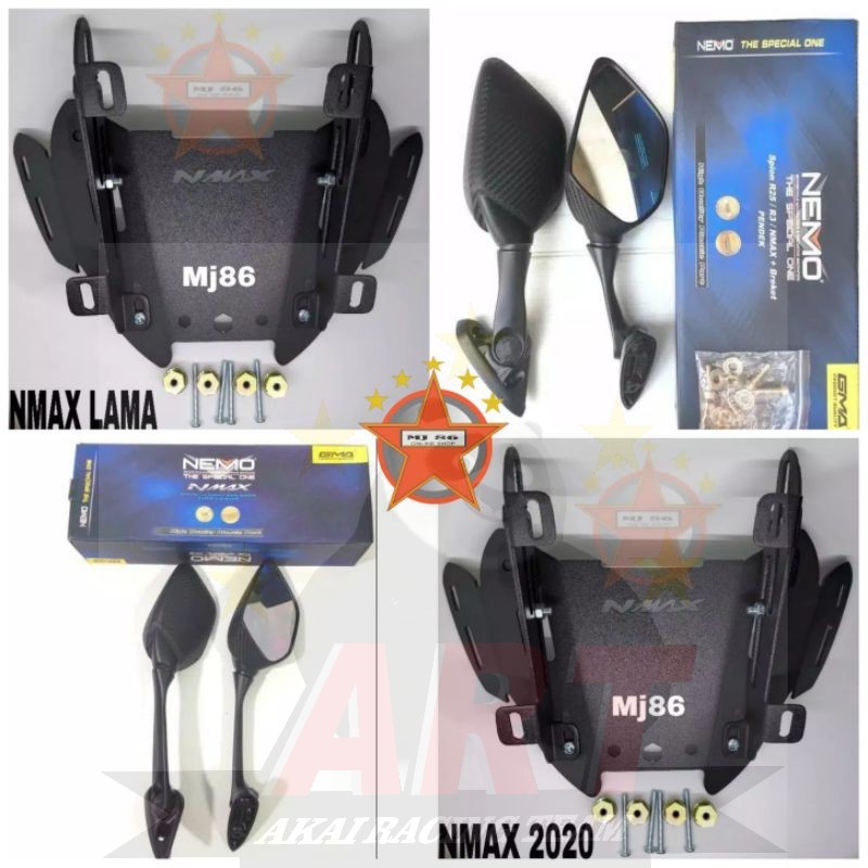 Breket Serpo Servo Nmax Old Dan Nmax New 2020 Paket Spion R25 Harga Termurah