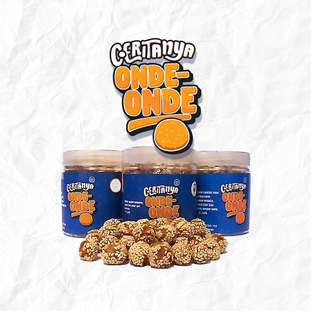 

Ceritanya Onde-Onde | Cemilan Teman Kerja | Cemilan Jogja