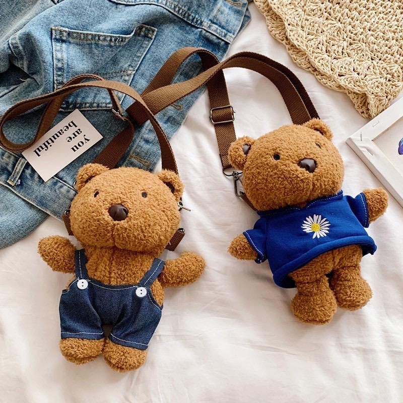 TAS SELEMPANG ANAK BONEKA BERUANG