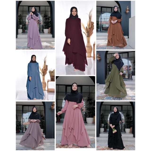ZAHIRA DRESS / GAMIS CERUTY / GAMIS KONDANGAN