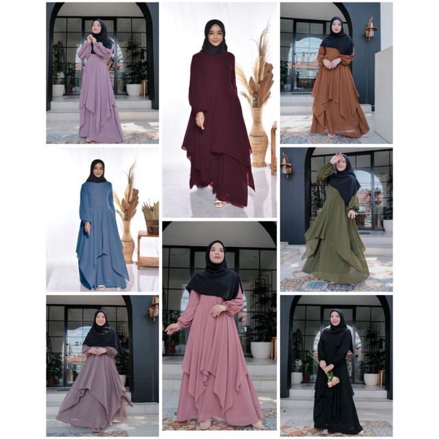 ZAHIRA DRESS / GAMIS CERUTY / GAMIS KONDANGAN