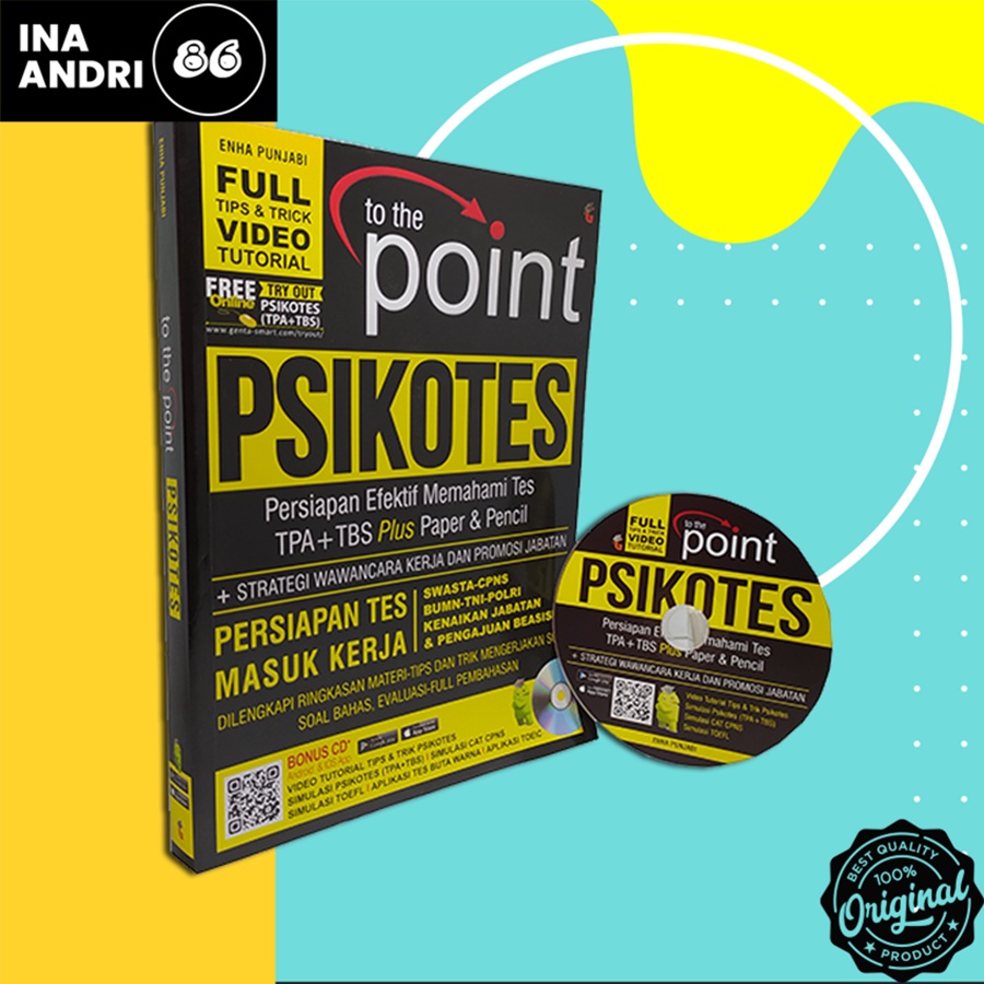 

BUKU TPA PSIKOTES TO THE POINT PSIKOTES