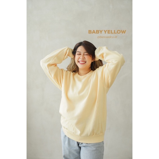 Basic Sweater Baby Yellow