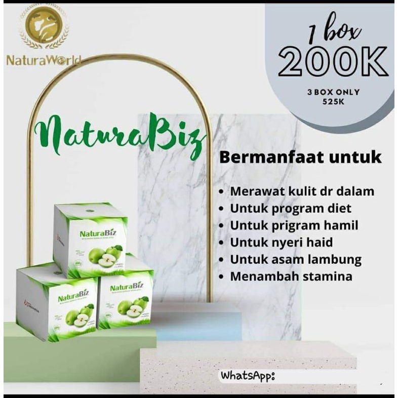 

Naturabiz(minuman sehat) naturaworld