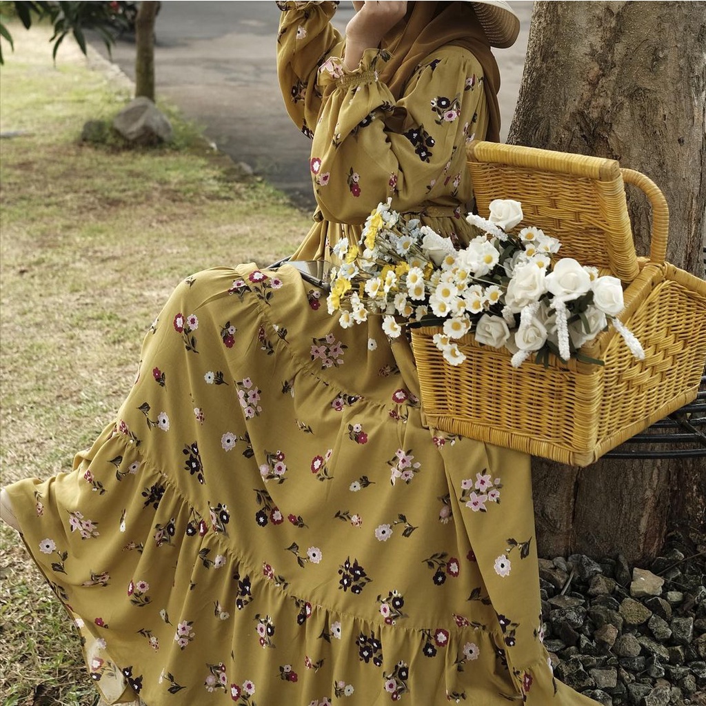 Dress Fiore Rudeya Syar'i