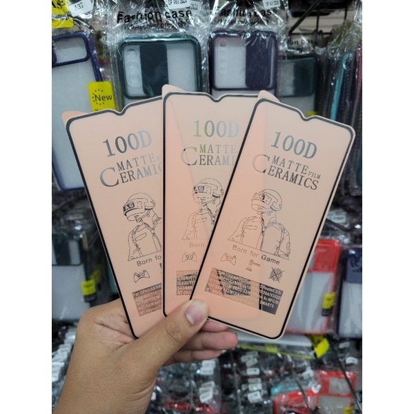 [CM] Anti Gores Ceramoc Matte Anti Minyak Xiaomi Redmi 6/6A 7 7A 8/8A/8a Pro 9/9a/9c/9T Note 10 Note 10 Pro Note 5/5Pro Note 7 Note 8 Note 8PRO Note 9 Note 9 Pro Redmi 10 Note 10 5G Poco M3 M3 Pro F3 X3 X3Pro X3 GT poco f1 mi 5x a2 lite  5 5 plus note 11