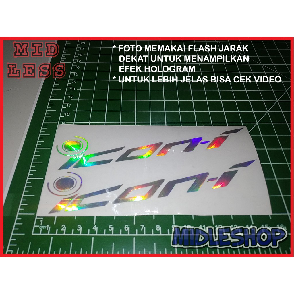 

Cutting Stiker Hologram Icon Isi 2