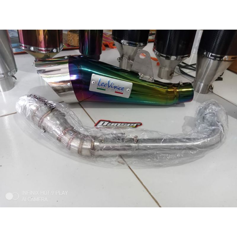 Knalpot Racing LeoVince Rainbow/FULLSYSTEM