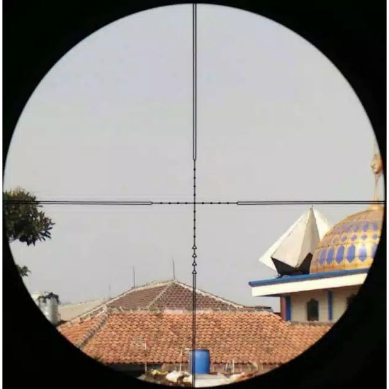 Telescope COMET 3-9x40 EG tutup flip biru