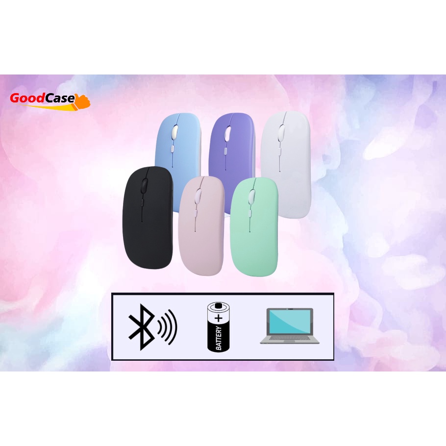 GoodCase - Mouse Wireless Bluetooth Mouse Silent Design Minimalis