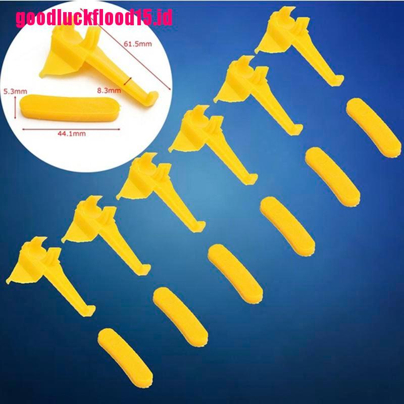 {LUCKID}12Pcs Car Tire Changer Nylon Mount Demount Duck Head Insert Tyre Rim Protector