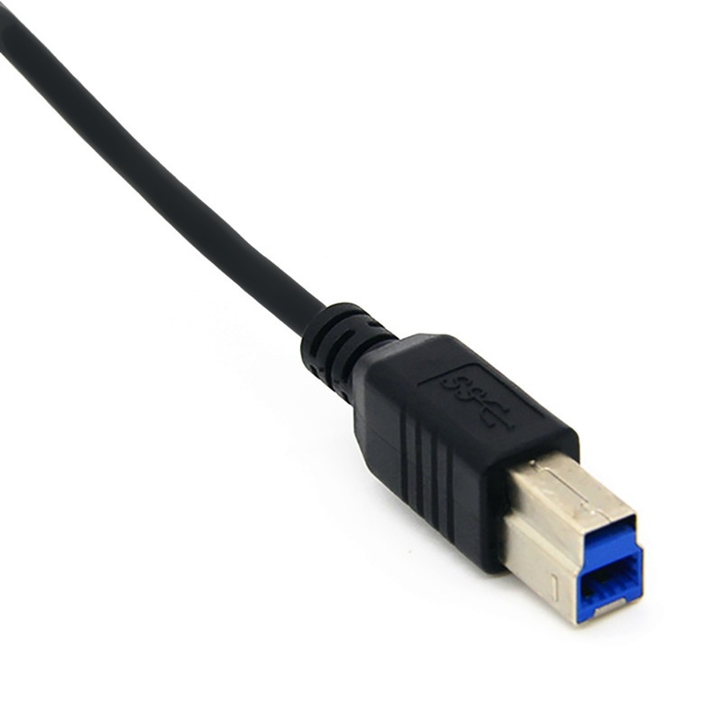 Btsg Kabel Printer USB Type-C Tipe C Ke USB-B 3.0 5Gb Kabel Kecepatan Cepat Untuk MacBooks Komputer PC Laptop Scanner USB Printe