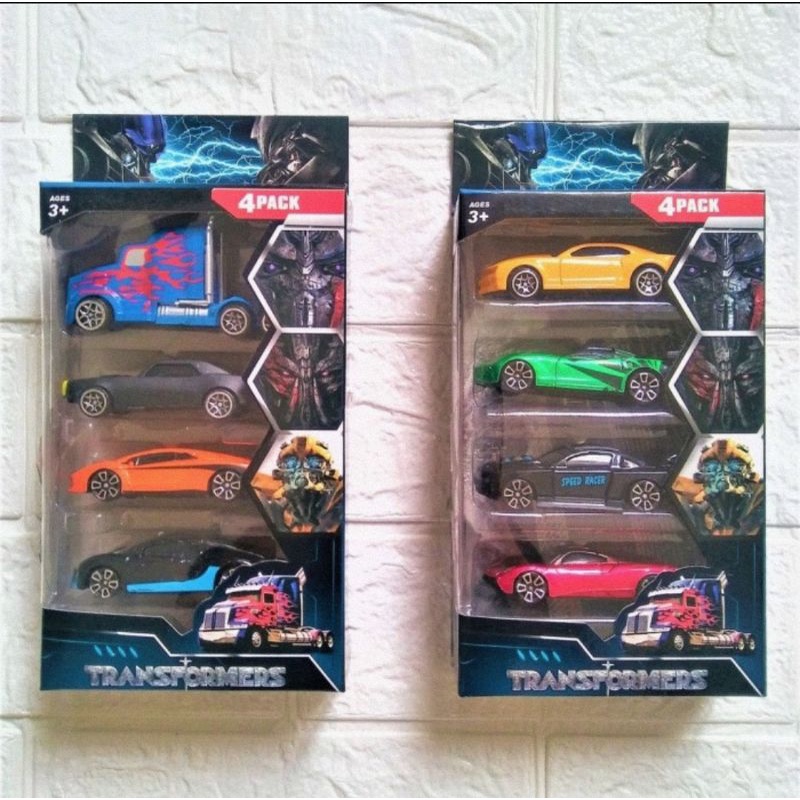 mainan diecast mobil tranformer