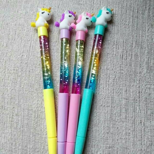 

Pulpen Gel Glitter Unicorn unik