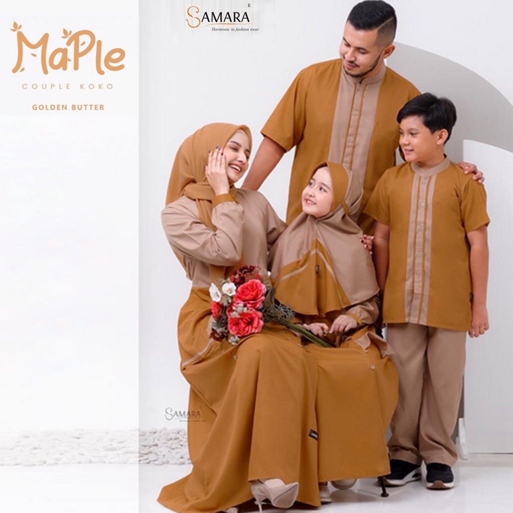 Sarimbit Couple Keluarga terbaru Maple Gold  2023