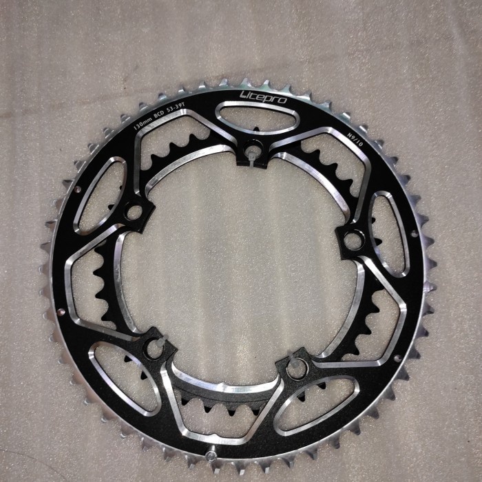 Chainring Litepro Double 53-39T BEST SELLER