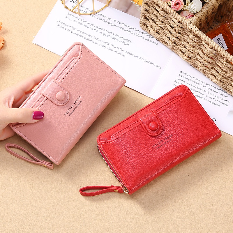 Dompet Wanita Kecil Bahan Kulit PU Leather Premium 98.ID