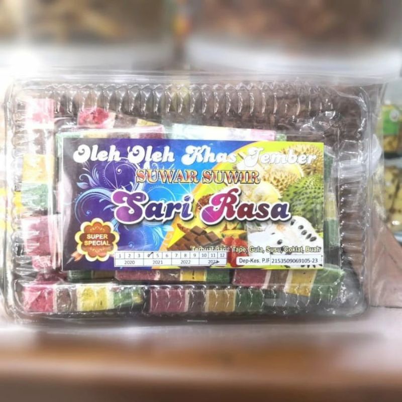 

suwar suwir balok mix rasa buah kemasan kecil