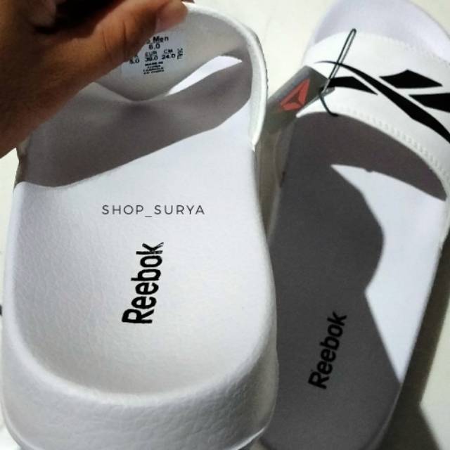 [BISA COD] Sandal Slip On Ree_bokkk / Sendal Slop Ree_bokkk Pria Wanita Termurah (Plus Paperbag)