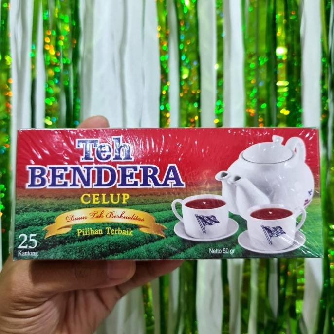 

TEH BENDERA CELUP ISI 25