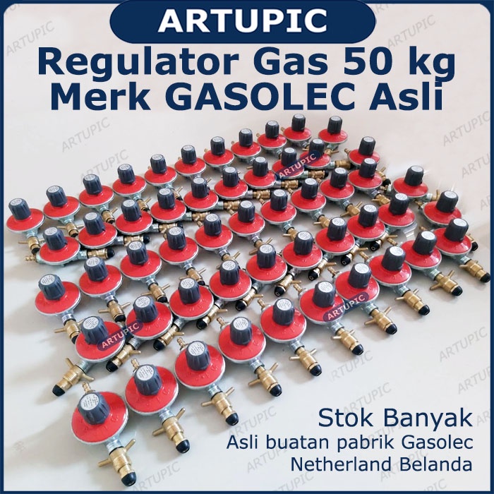 Regulator Gas Merek GASOLEC 50 kg Asli Sparepart Pemanas Kandang Ayam Gasolec 50kg