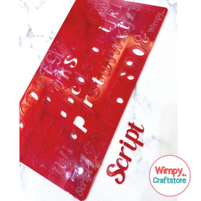 

Stamping Stempel Cetakan Stamp Huruf Fondant Clay Dekorasi MEDIUM 4 wimp11 Segera Dapatkan