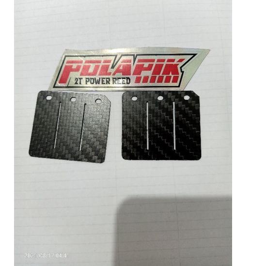 Lidah membran F1zr karbon racing model NSR lidah membran carbon f1zr  reed valve sstwo f1zr ダ