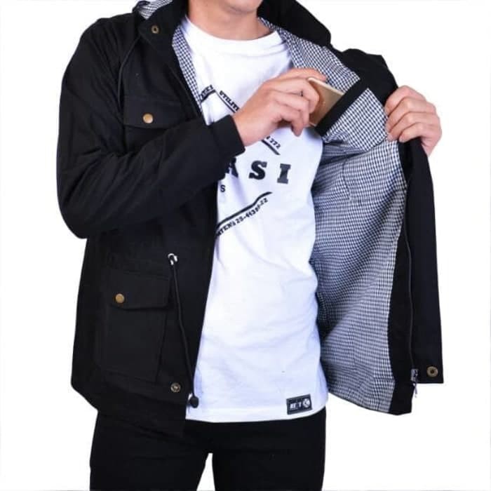 TERMURAH ! Jaket Parka Pria - Jaket Parka Polos - Original Ghubitch - Jaket Gunung - Jaket Pria