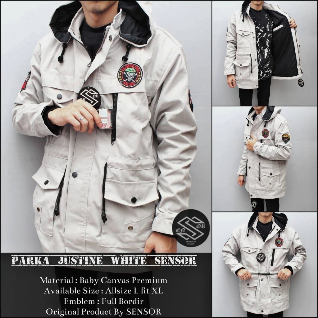 Jaket Parka Justine Series Original Sensor