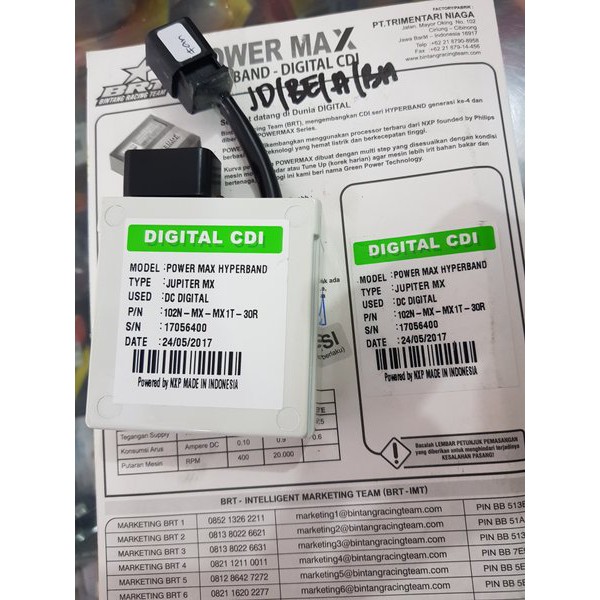 CDI BRT HYPERBAND JUPITER MX - NJMX - OJMX RACING ORIGINAL ORI