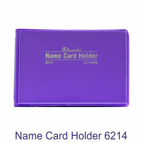 

NAME CARD HOLDER 32 CARD/BUKU KARTU NAMA BAMBI SPECIALIST PALING MURAH