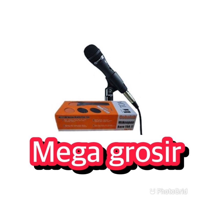 Mic kabel TOA ZM-270 Original / microphone toa zm 270