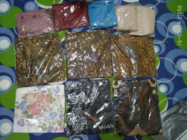 Kemeja Batik Prada Anjani Gold/panjang