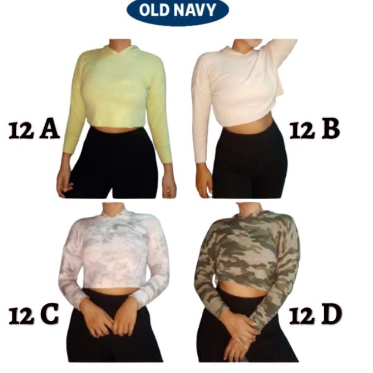 ➫ ONTS12 - CROPPED PULLOVER HOODIE By OLD NAVY ⅍