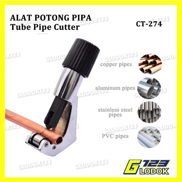 Alat Pemotong Pipa AC Aluminium Tembaga Besi Tube Cutter Pipe