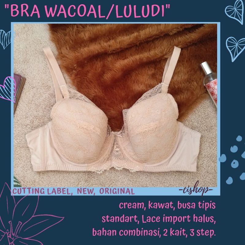 BRA WACOAL SALE, NEW, ORIGINAL, CUTTING LABEL