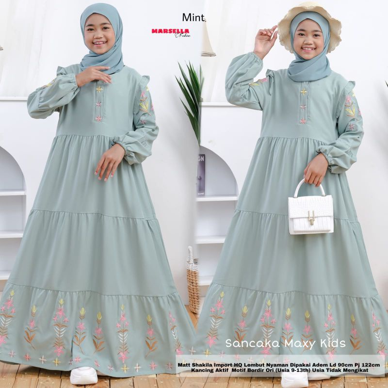 SANCAKA DRESS ANAK BY MARSELLA