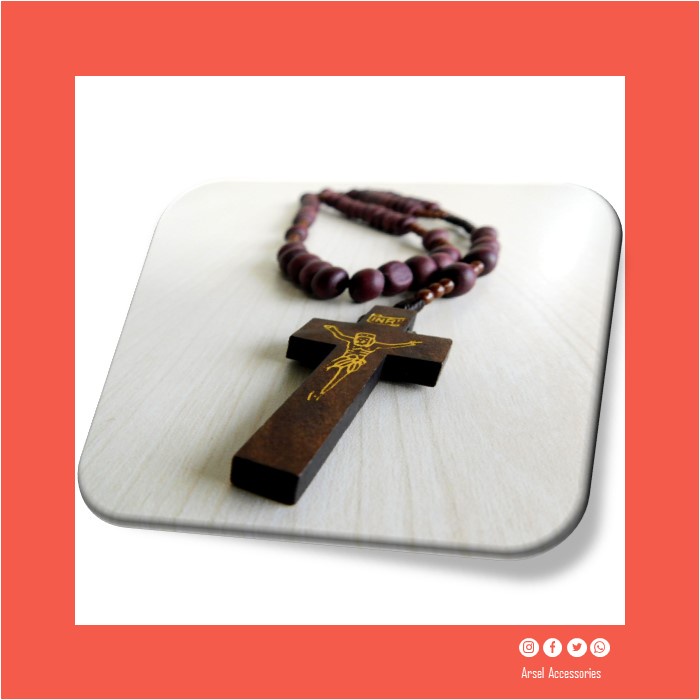 ROSARIO BULIR KAYU / KALUNG ROSARIO KATOLIK
