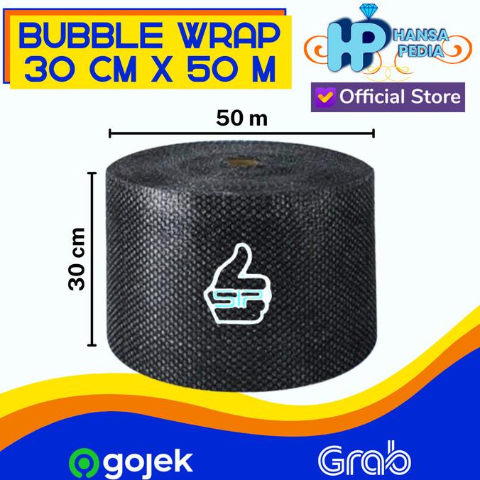 

Bubblewrap bening 30cm x 50m FULL 3 kg Akurat (GOSEND)