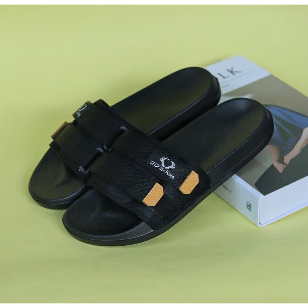 PANDEMIC FB - Sandal Slide Pria Sendal Selop Pria Sandal Cowok Kojo Original Handmade