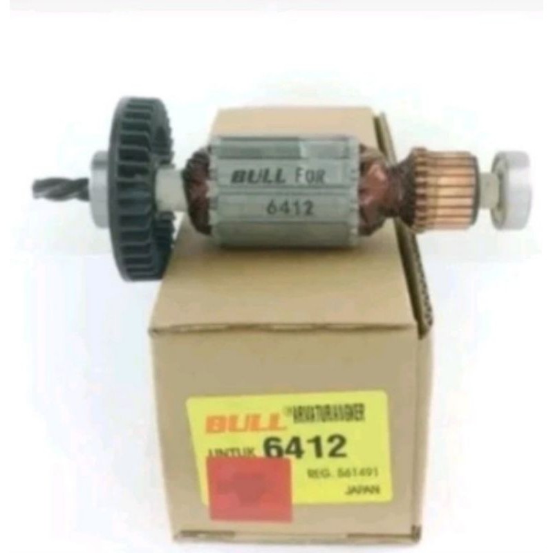 armature type 6412 untuk mesin bor makita merk bull