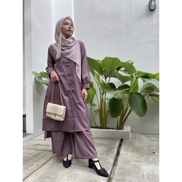 ALUNA SET by hawacorner tunik set kulot jumbo toyobo