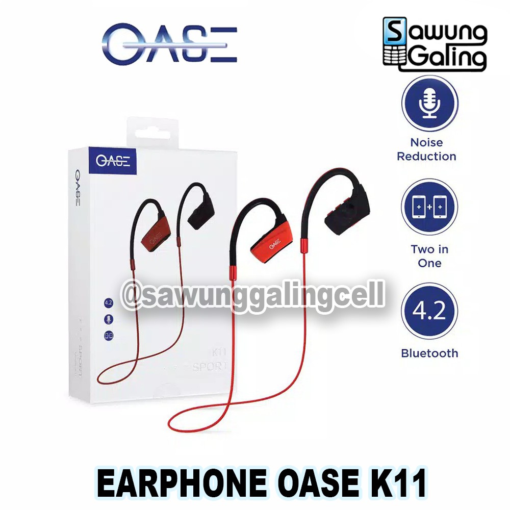 EARPHONE BLUETOOTH OASE K11