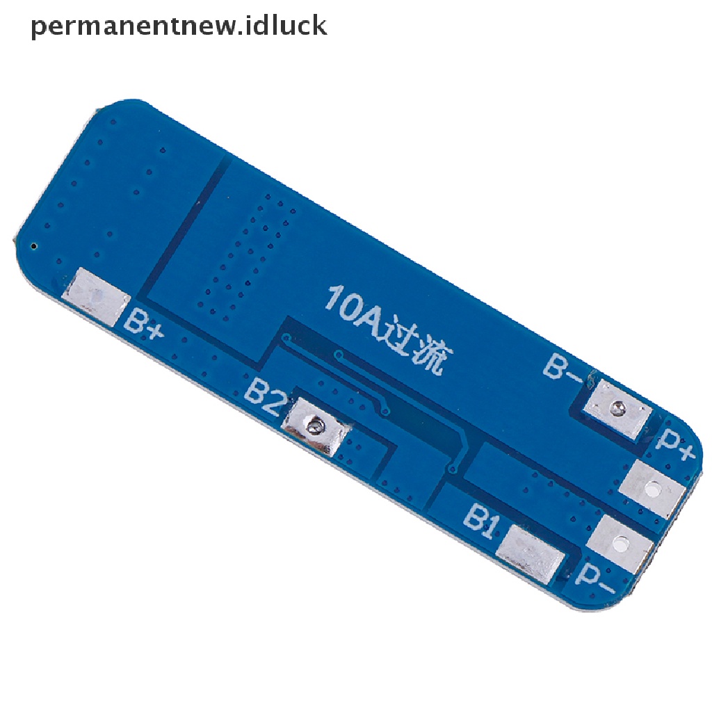 Modul Papan Pelindung Pengisi Daya Lithium BMS Li-ion 3S 10A 12V