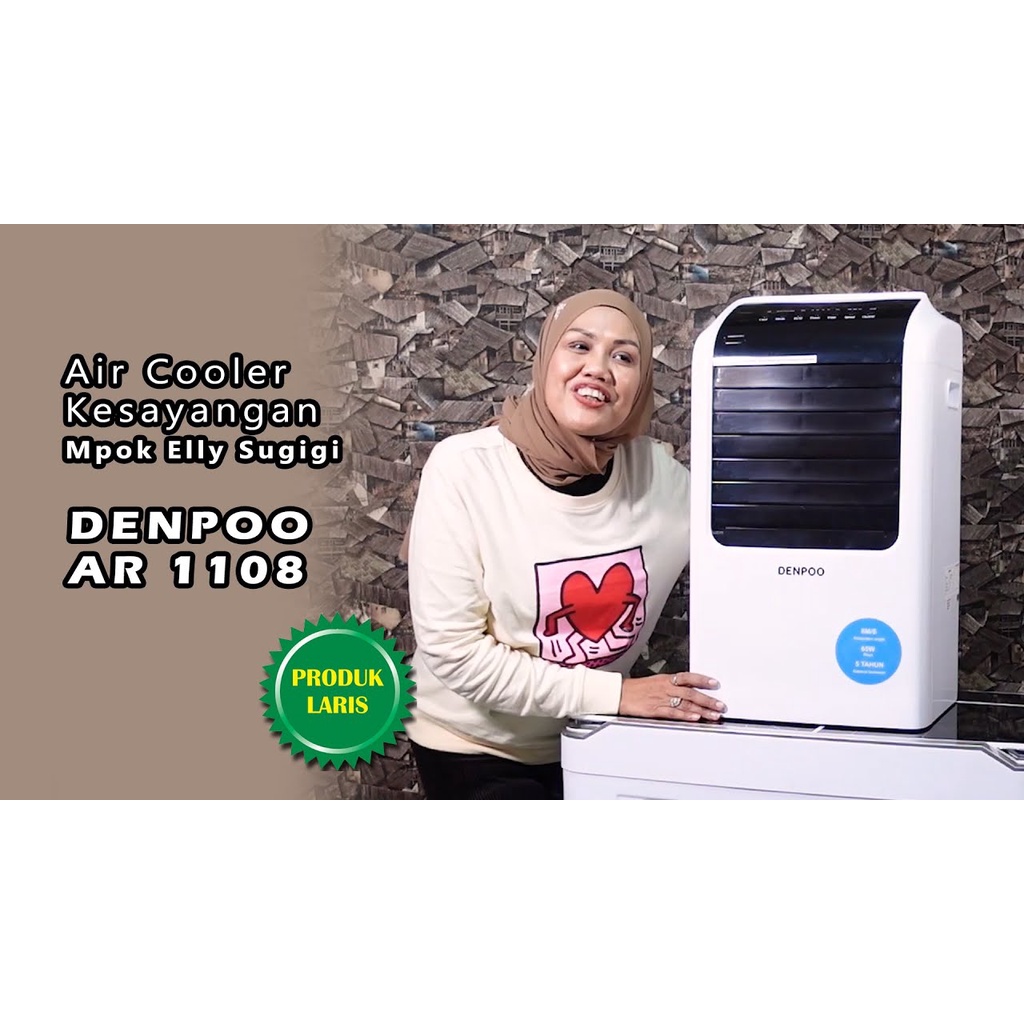 DENPOO AIR COOLER AR 1108 / AR-1108 (6,5 LITER) GARANSI RESMI ORIGINAL 100% TERMURAH !