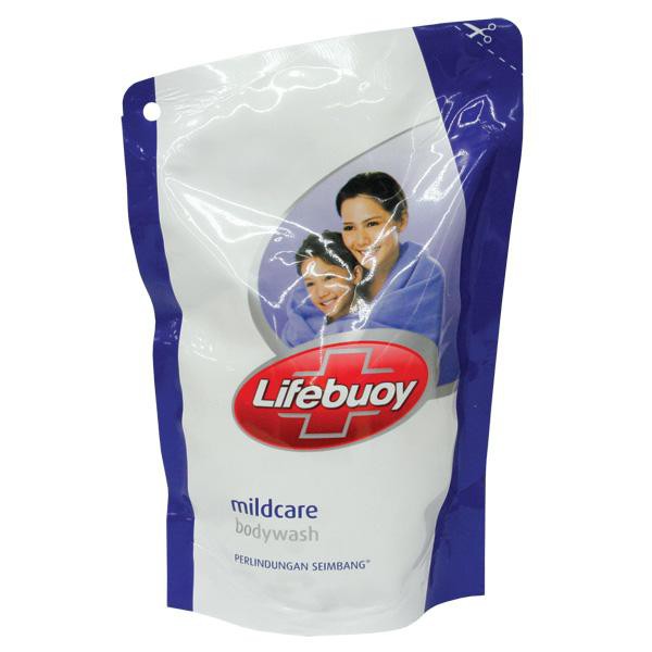 Lifebuoy Bw  Mildcare  Wht Pouch 450 Ml